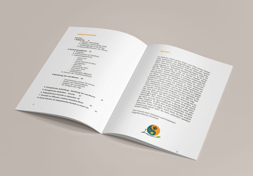 Wie funktioniert Tierkommunikation, ein Heft, dass das erklärt